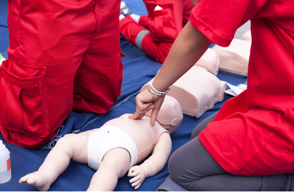 cours secourisme bebe