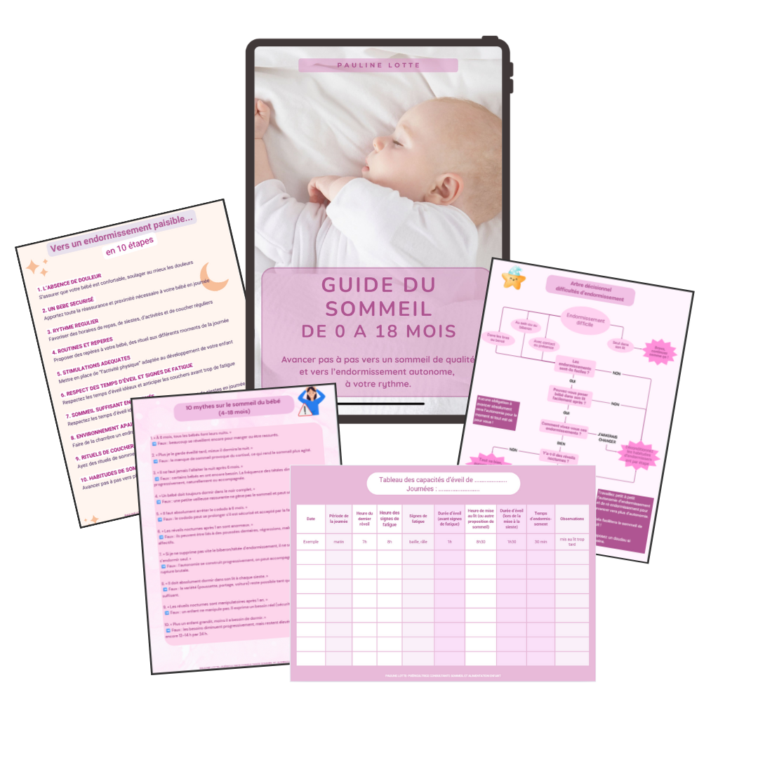 programme sommeil - rythme sommeil bébé